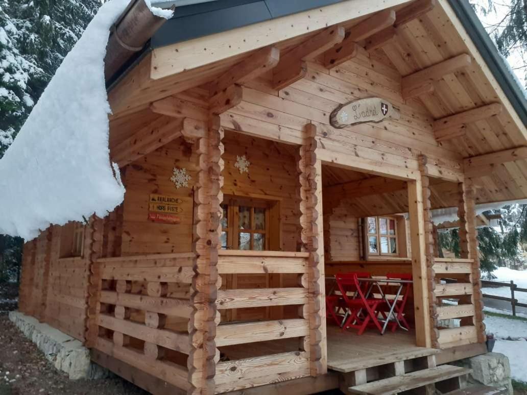 Chalet L' Adret Bluffy Eksteriør billede